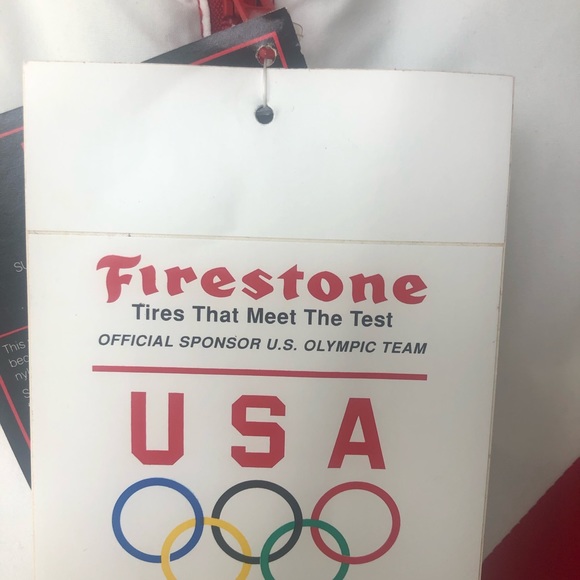 USA Olympic jacket vintage from the 80’s mens large NWT - Picture 4 of 5